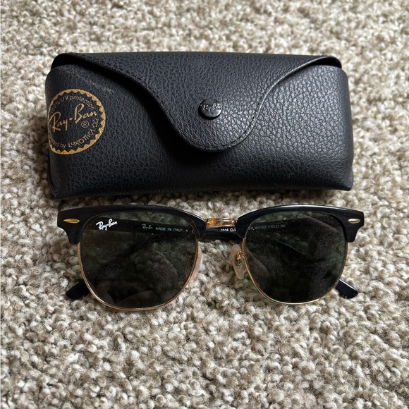 Ray-Ban Clubmaster Classic Unisex Polarized Sunglasses - Main Image